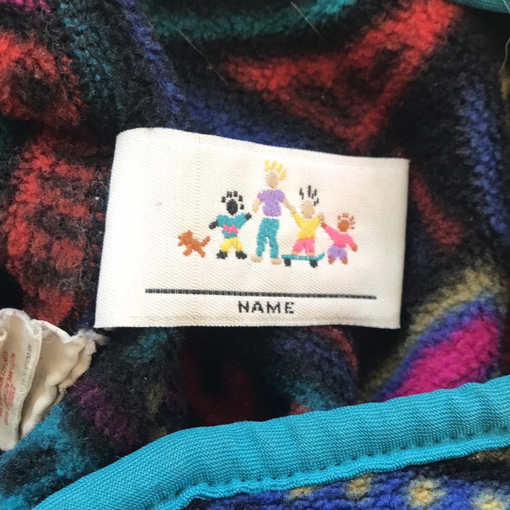 Patagonia Vintage Fleece Overalls (size 24m) - Picture 5 of 5